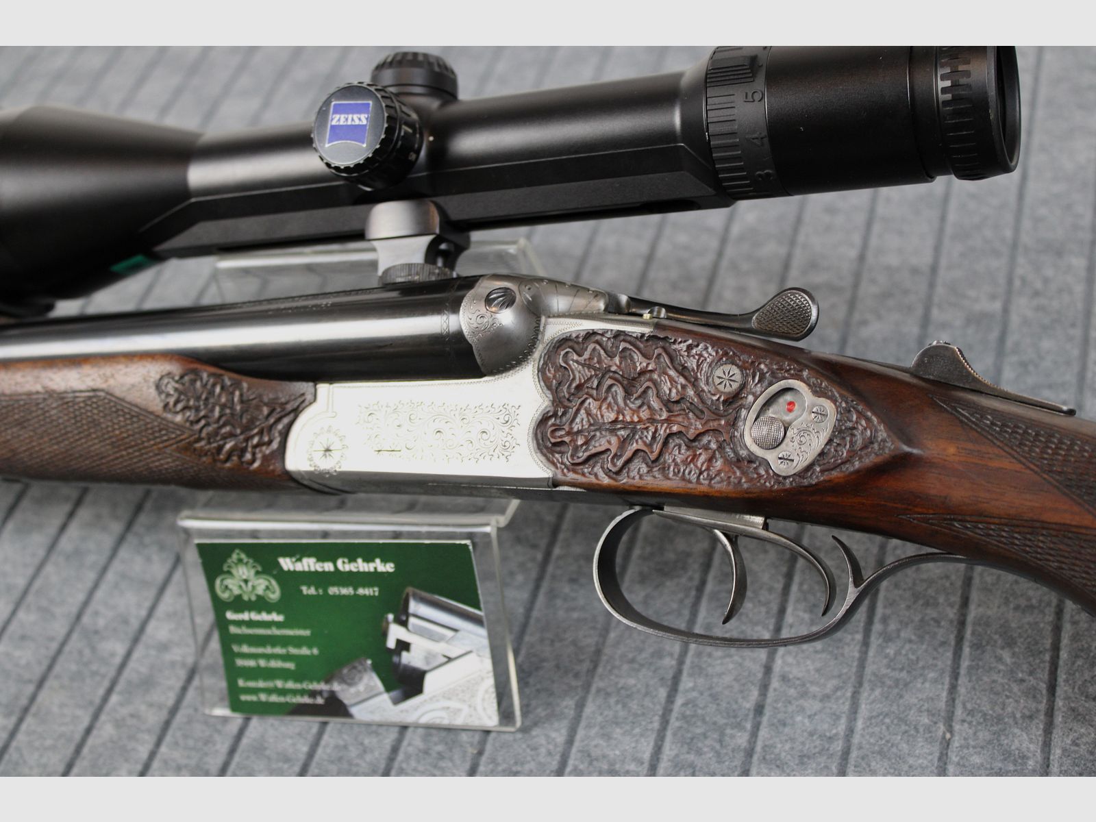 Sauer and Son Mod. 3000 Drilling .30-06 Spr. - 12/70 EL 5.6X52R