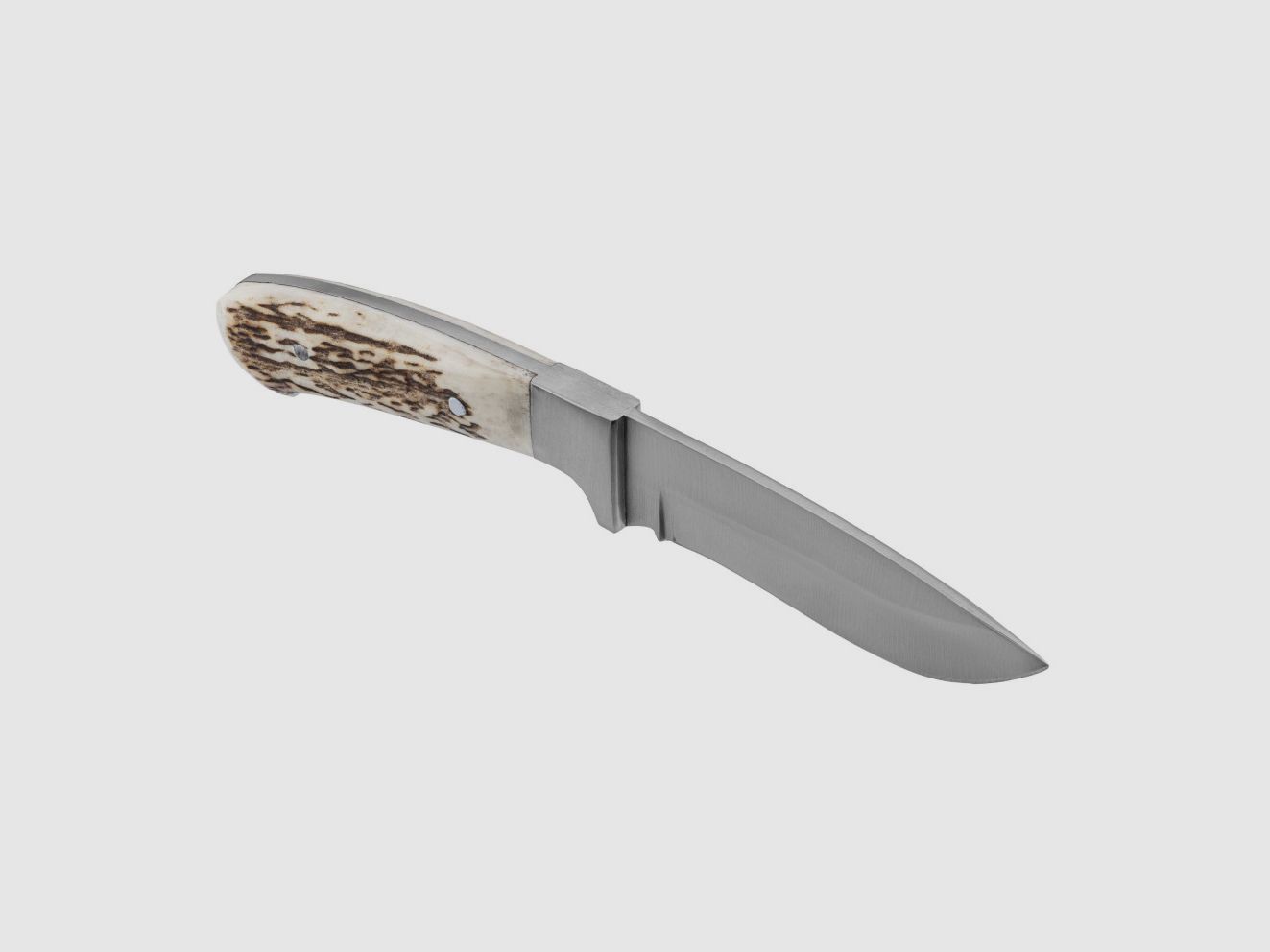 Couteau de chasse manche en bois de cerf Country, image 3 sur 4
