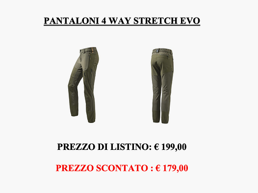 Beretta – 4 Way Stretch Evo Broek