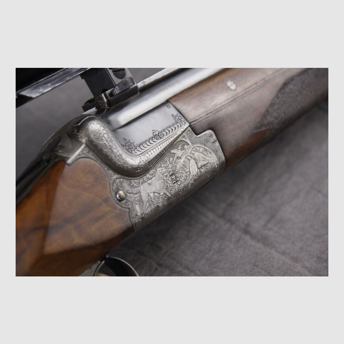 Merkel / Suhl Bock rifle with interchangeable barrel