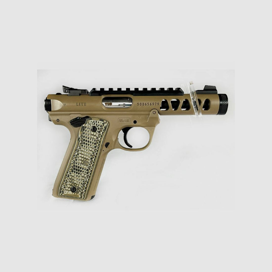 RUGER Mark IV 22/45 Lite FDE 4.4"