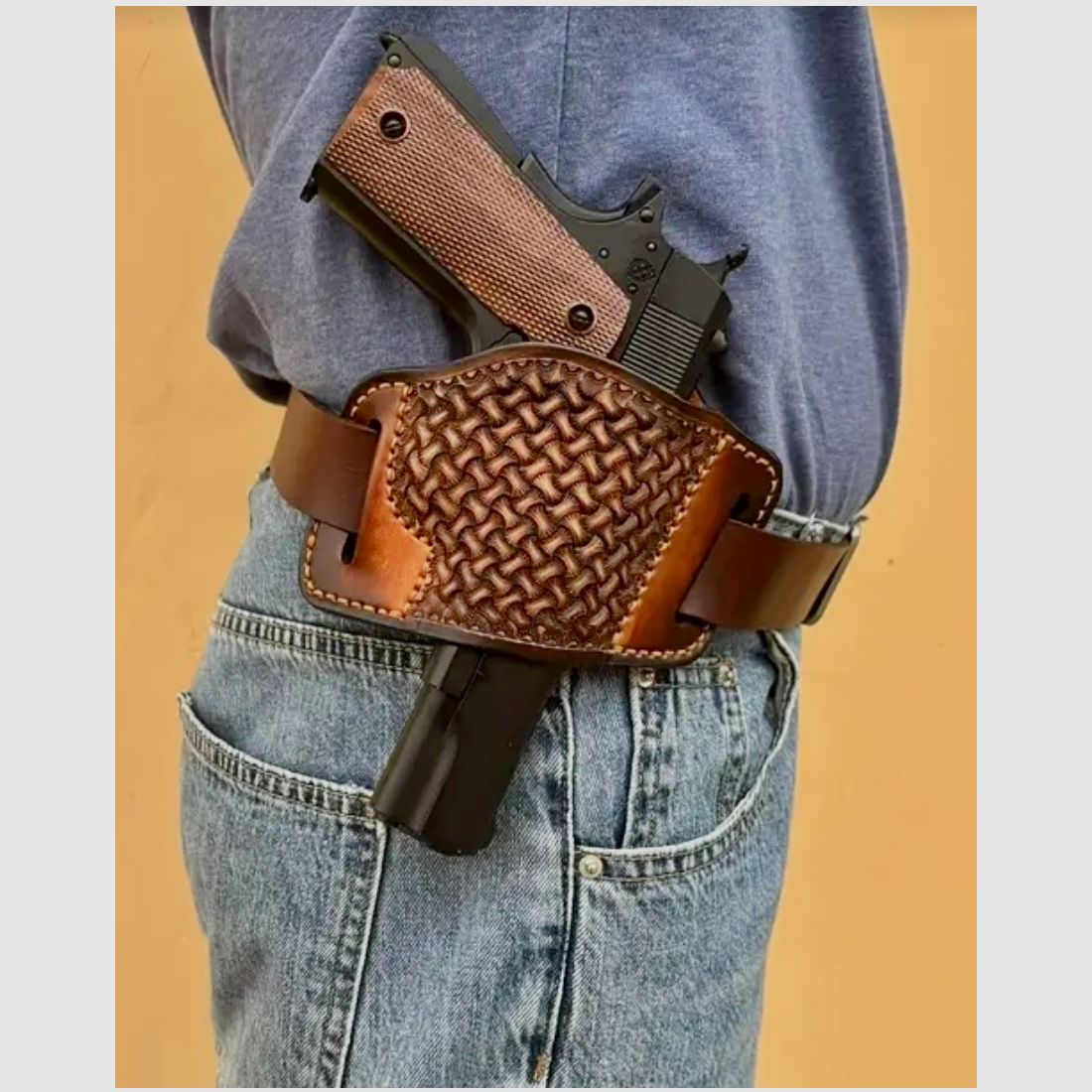 Super Westernholster für COLT 1911 und andere, ähnlich El PASO SADDLERY Co.