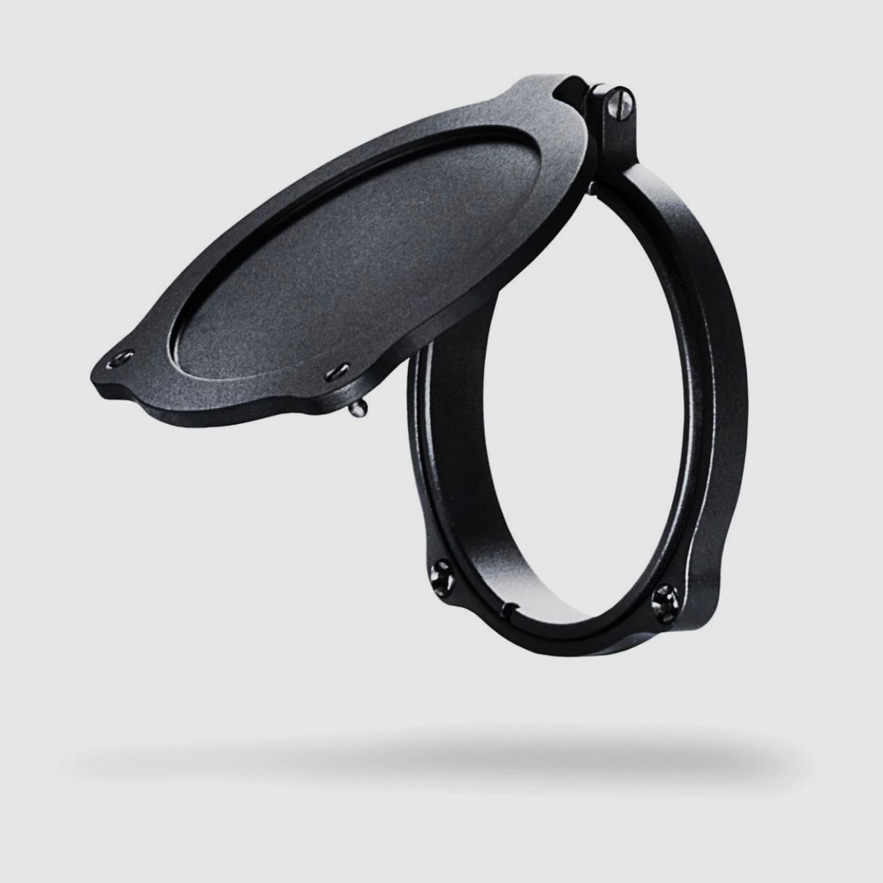 HAWKE 61001 Copertura Flip Up in Alluminio 32 mm Copertura a Lenti Pieghevoli per Oculare