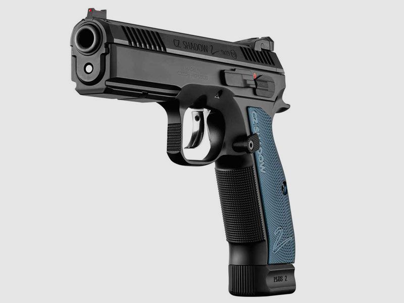 CZ Shadow 2, Negro-Azul
