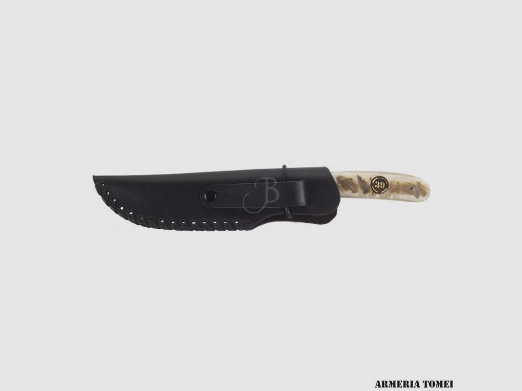 39OUTDOOR – DAMASCUS KNIFE NICKER – HORN, image 4 of 4