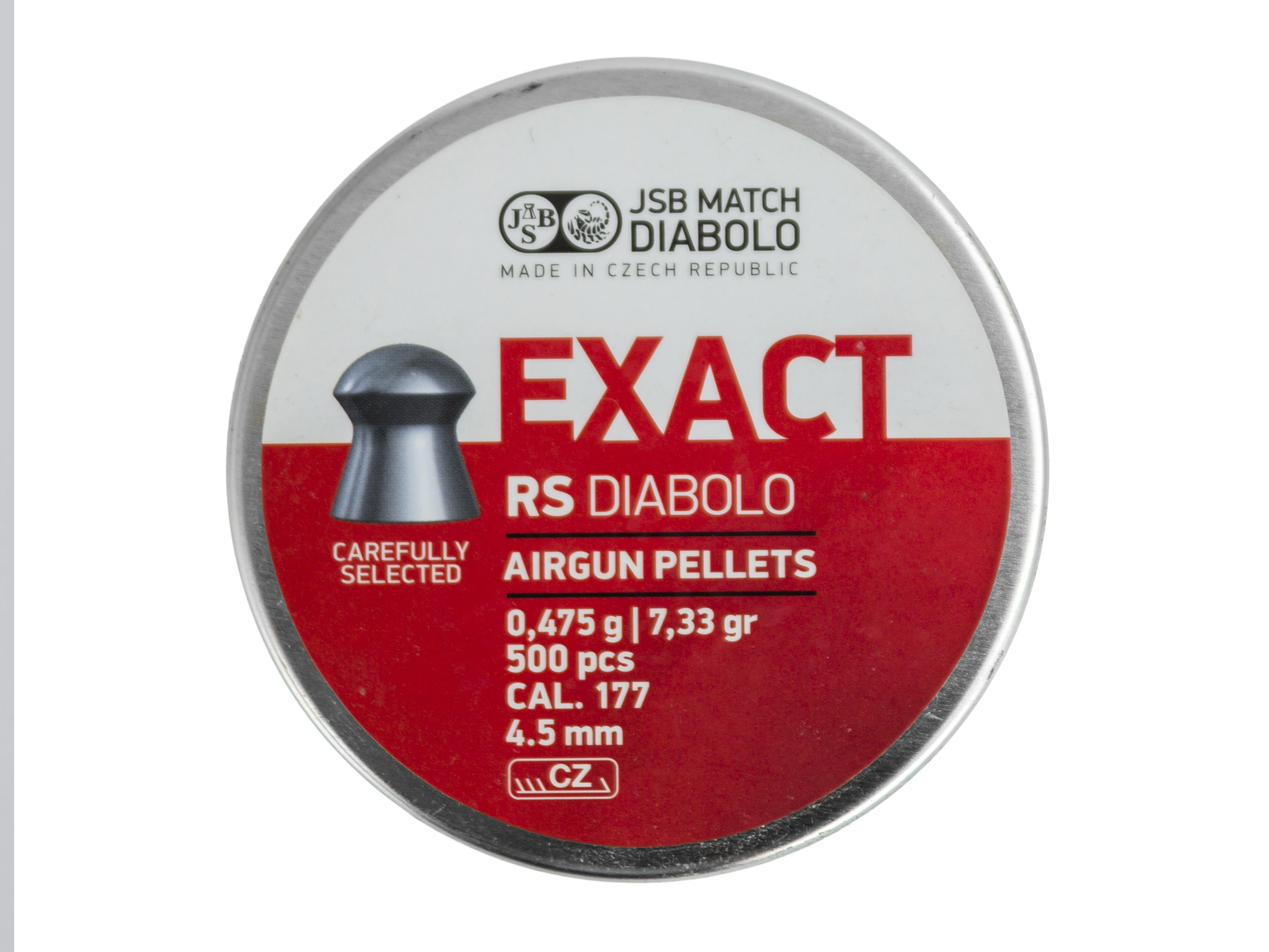 Śrut Diabolo JSB EXACT RS 4,52 mm 500 szt