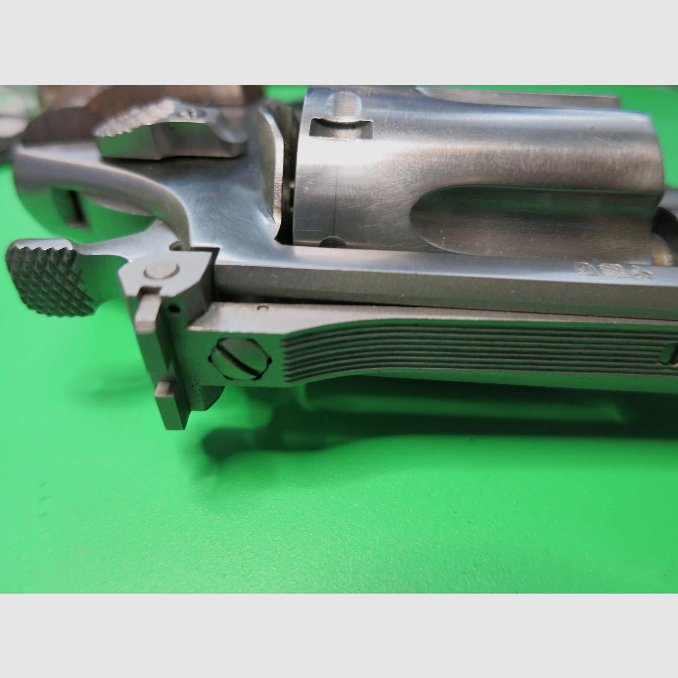 Rossi Interarms Edelstahl Revolver M851, .38 Special, 6 Schuss, DA/SA, Amadeo-Rossi M-851, Fallenjagd #17