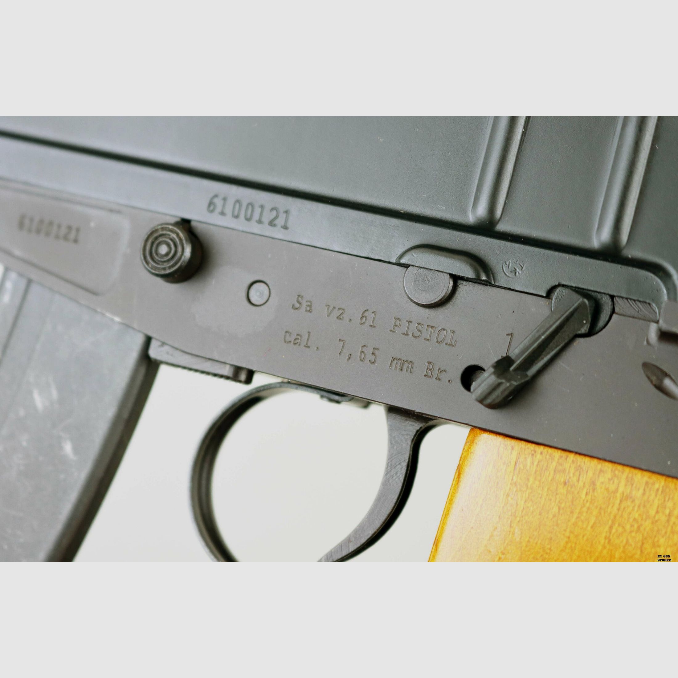 Pistole Czech Small Arms mod. VZ.61 „SKORPION“ Kal. 7,65 Br. matr. 6100121, Bild 9 von 13
