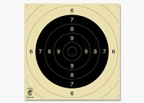 Espejo para pistola Krüger 25/50m 26x26cm à250