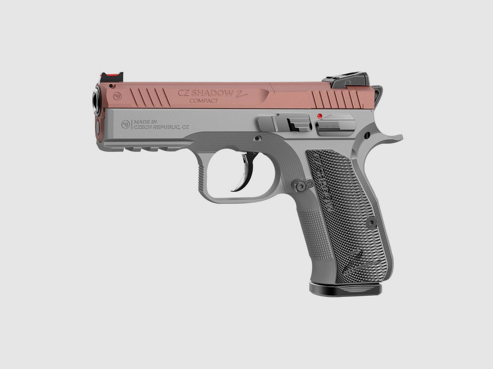 Pistola CZ SHADOW 2 COMPACT OR Industrial Rose cal. 9×19 mm, immagine 1 di 5