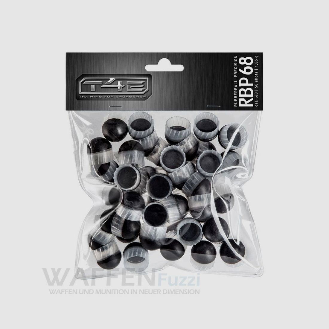 T4E RBP Rubber Ball 50 Schuss Kaliber .68