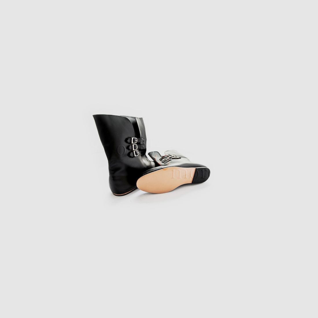 Mittelalterliche Lederstiefel