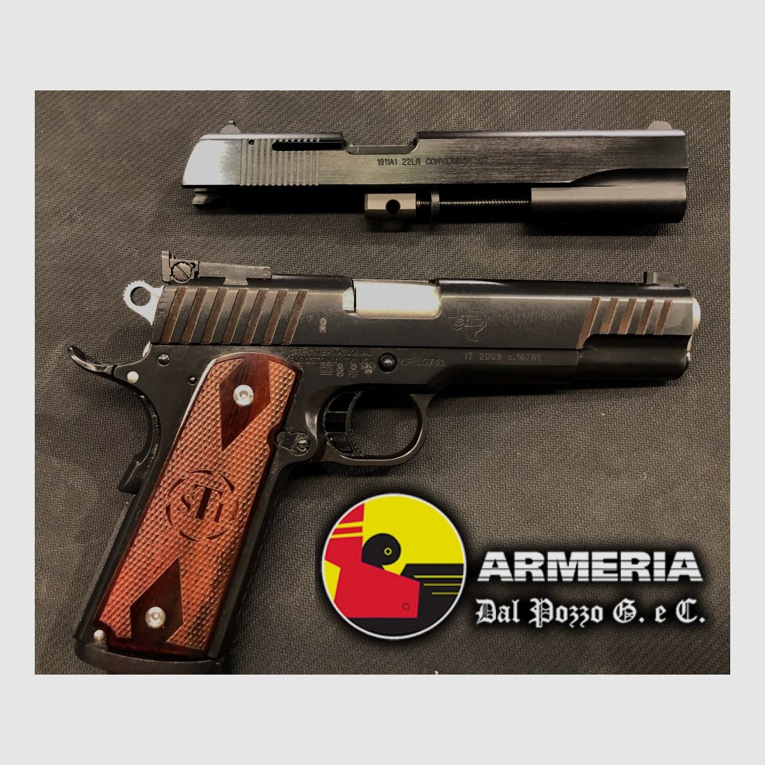 STI CHAMPION 45 ACP + CIENER CONVERSIONE 22LR, immagine 3 di 3