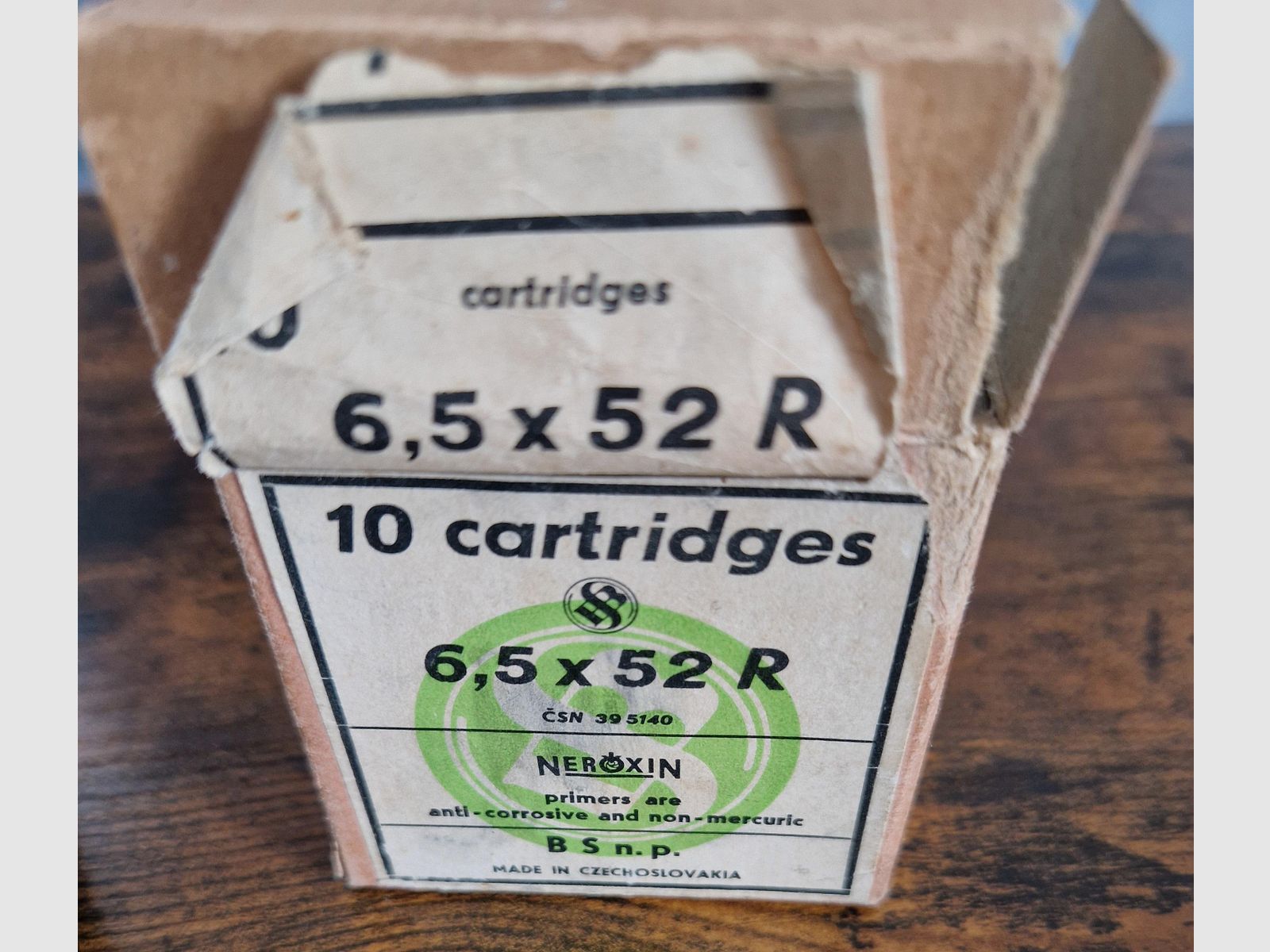 Étuis 6,5x52R tirés une seule fois