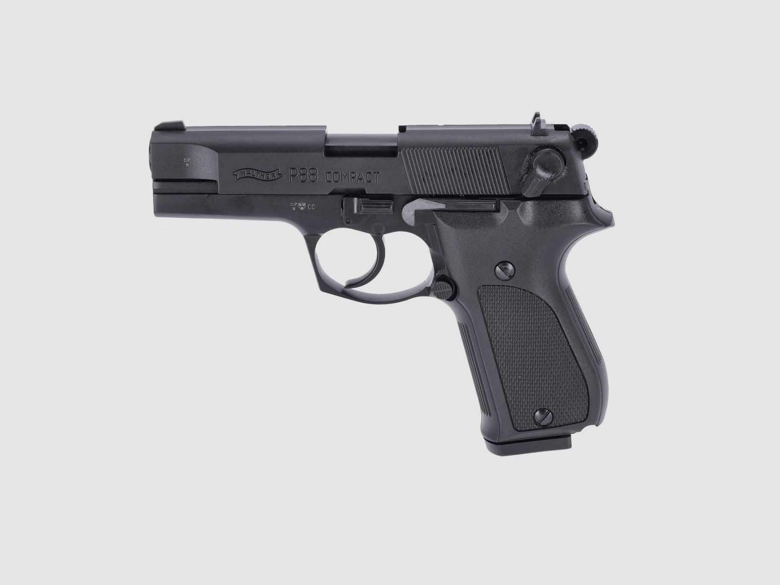 Walther P88 Compact schreckschuss pistool 9 mm P.A.K. zwart