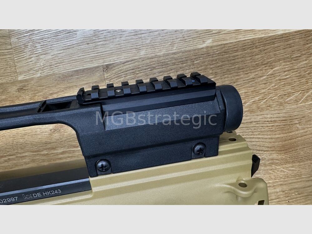 Heckler & Koch HK243 S SAR - Color sand - The civilian G36 sportily approved! Color sand / with original G36 carrying strap 3x and Picatinny rail, image 6 of 10