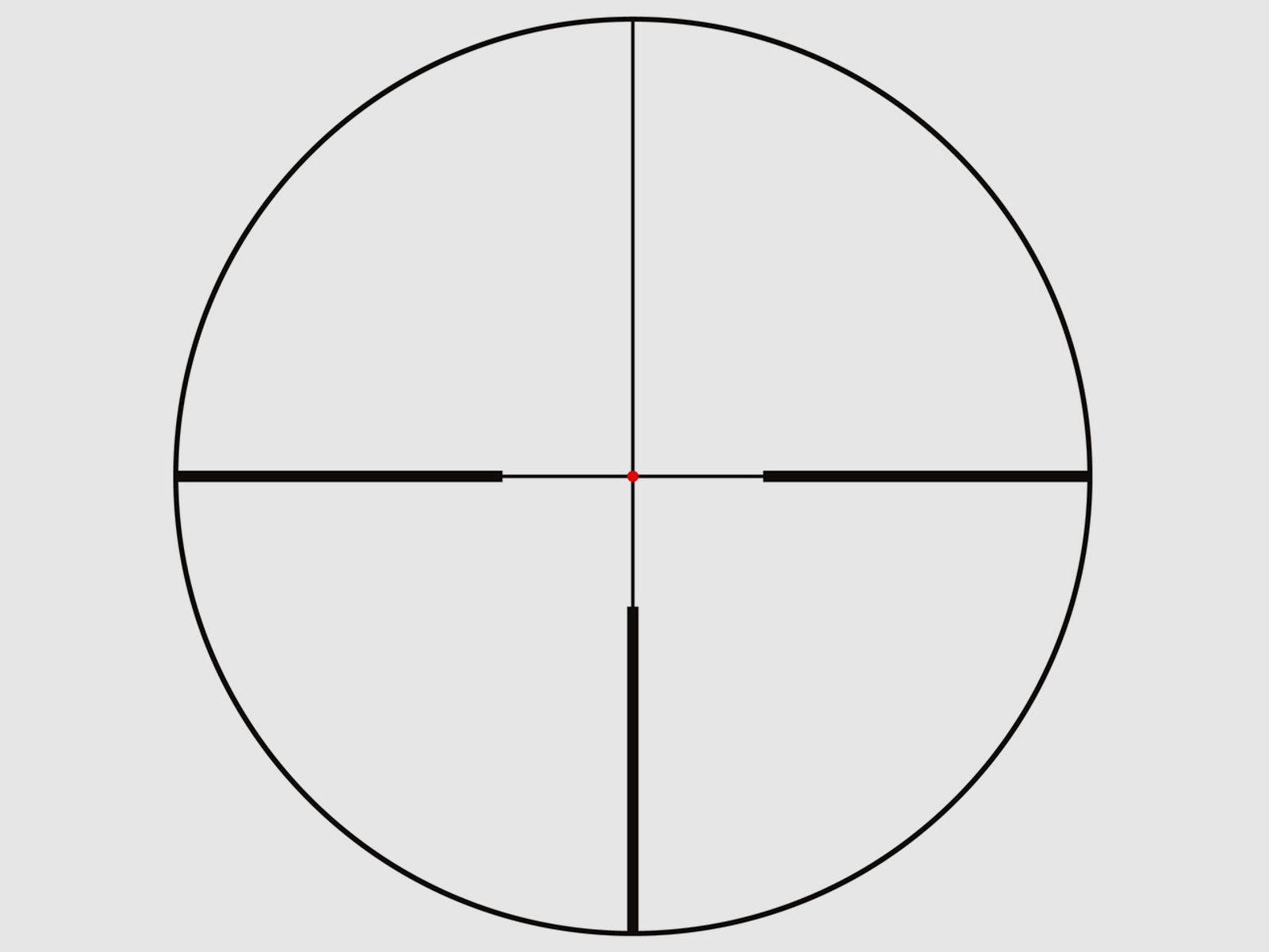 GPO RS620 Zielfernrohr SPECTRA 6x 1,5-9x32i Absehen G4i 2 Bildebene 51023015