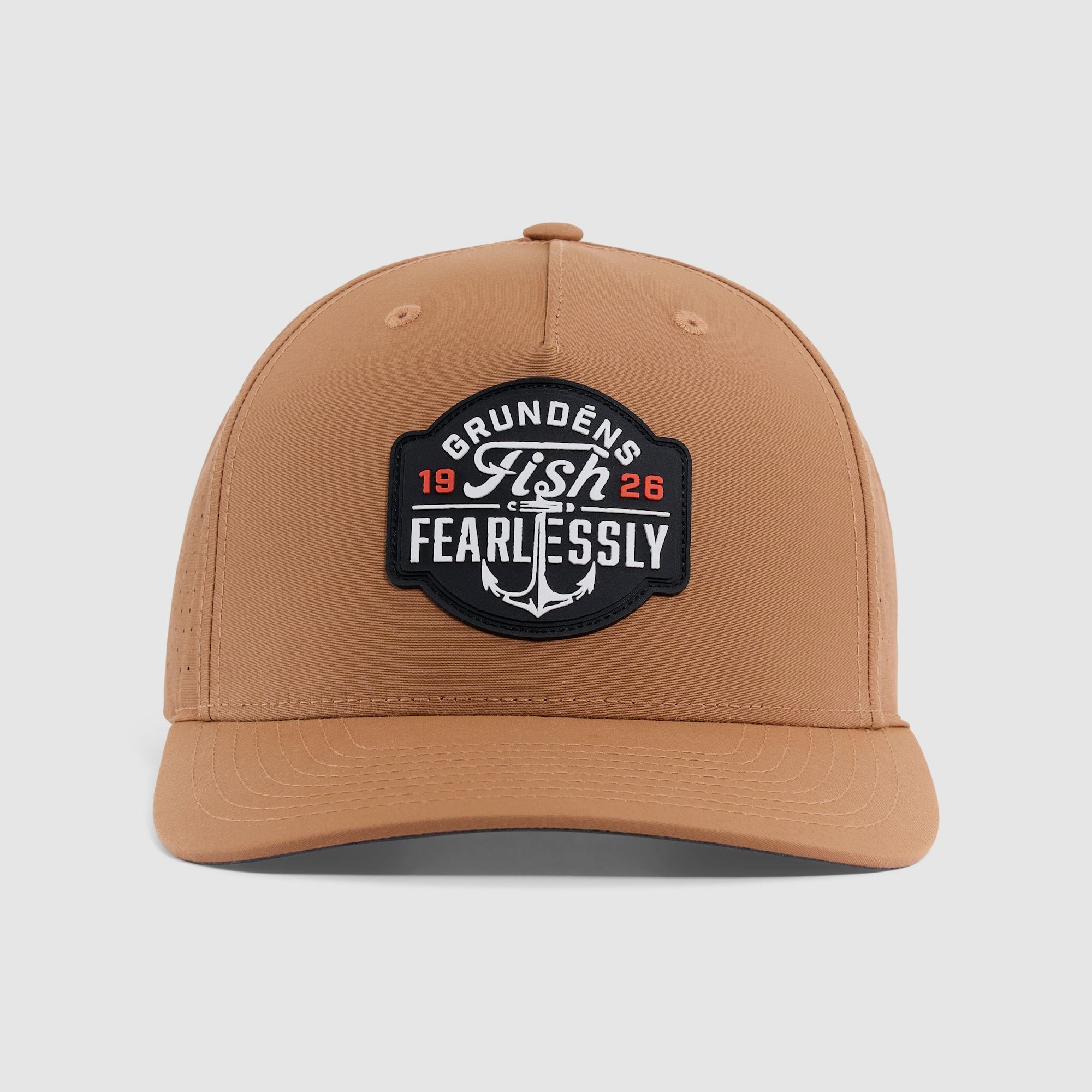Grundéns Fish Fearlessly Vented Hat Clay