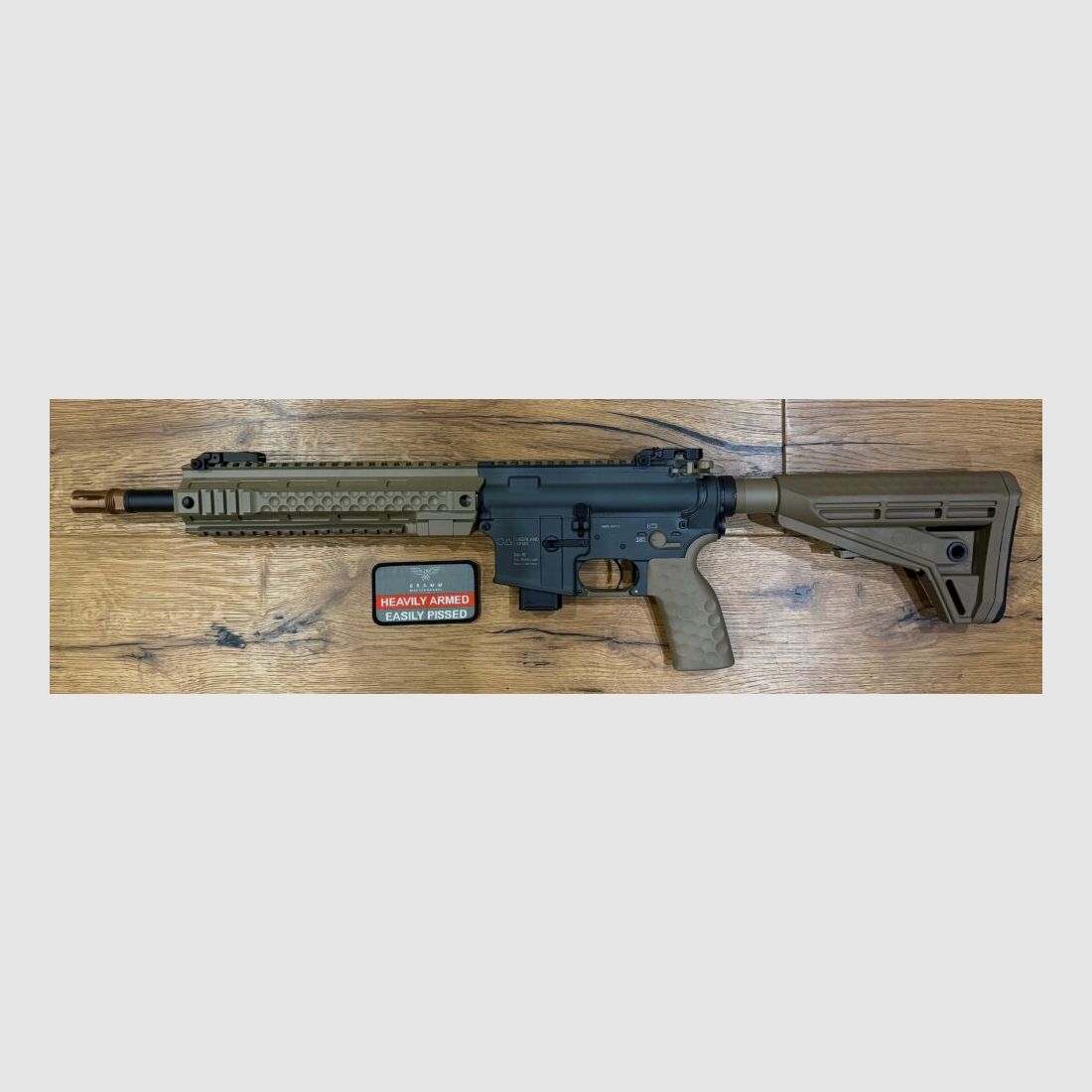 Oberland Arms OA-15 PR M9 SHORT 12" Heavy Barrel + OA-15 PR M5 16,75" Sistema intercambiable – G96 Edición especial