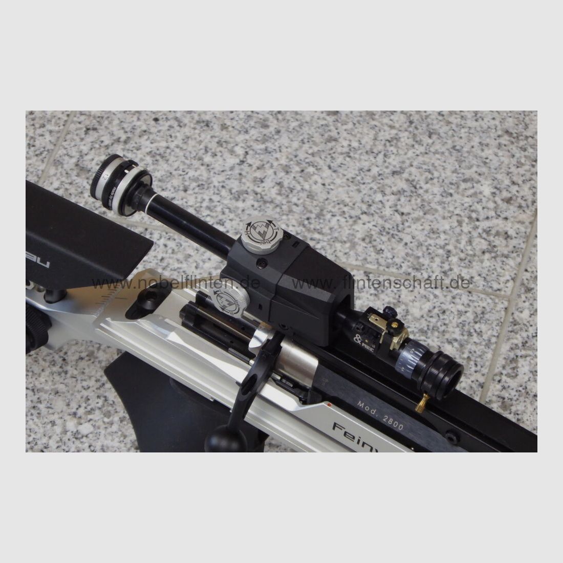 Feinwerkbau 2800 Alu Aufgelegt, Rechts-Ausführung, Griff Größe L