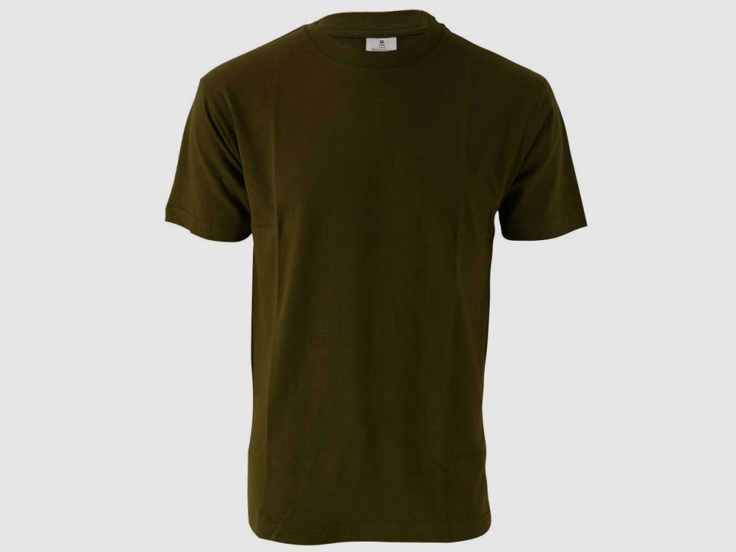 Camiseta kaki 100% algodón de manga corta S a 3XL, imagen 1 de 3