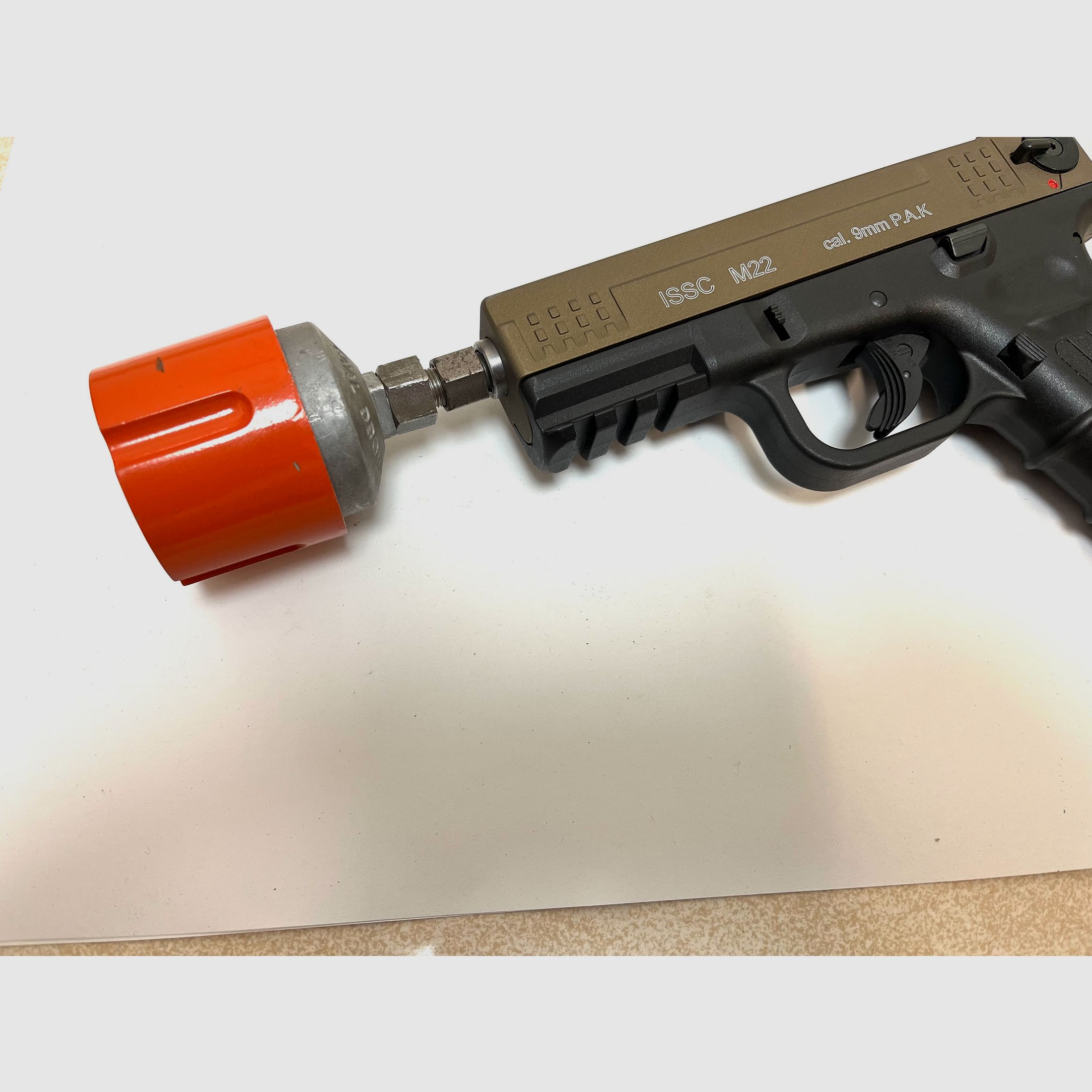 Signalwaffen••• Noris Multi - Signal 2000 - Multishooter + Zubehör für Schreckschusswaffen •••