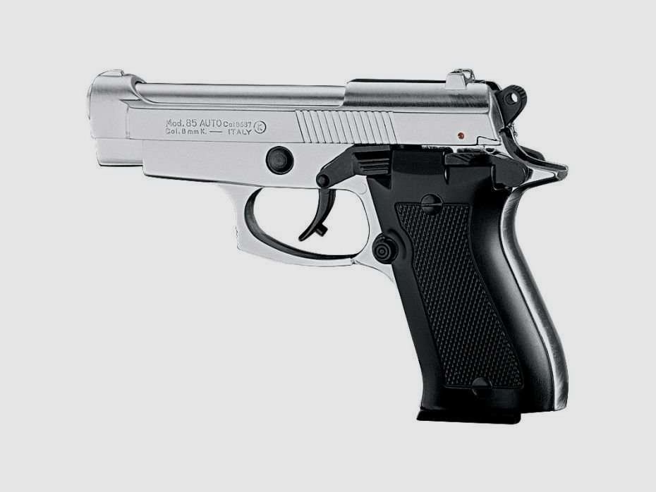 Kimar Pistolet Beretta 85 Nickel cal. 8 mm à blanc, image 1 sur 2
