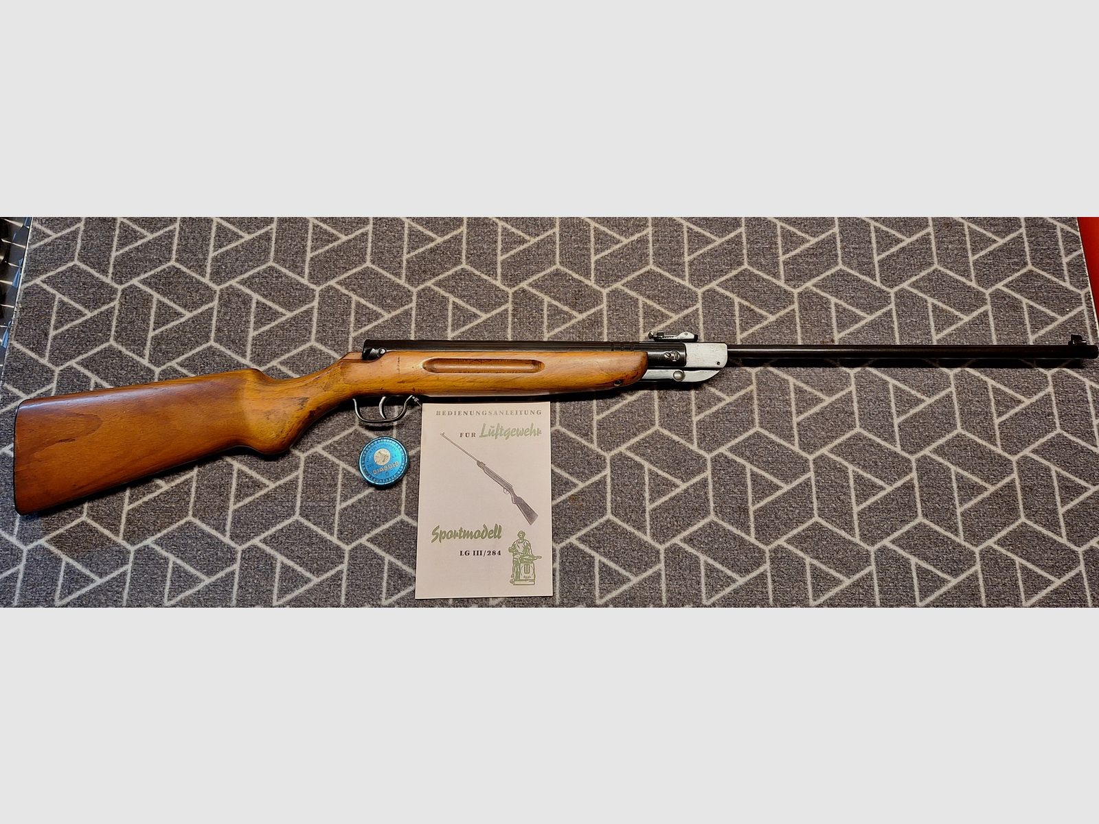 Haenel Suhl Modell III-284 estado original!, imagen 1 de 17
