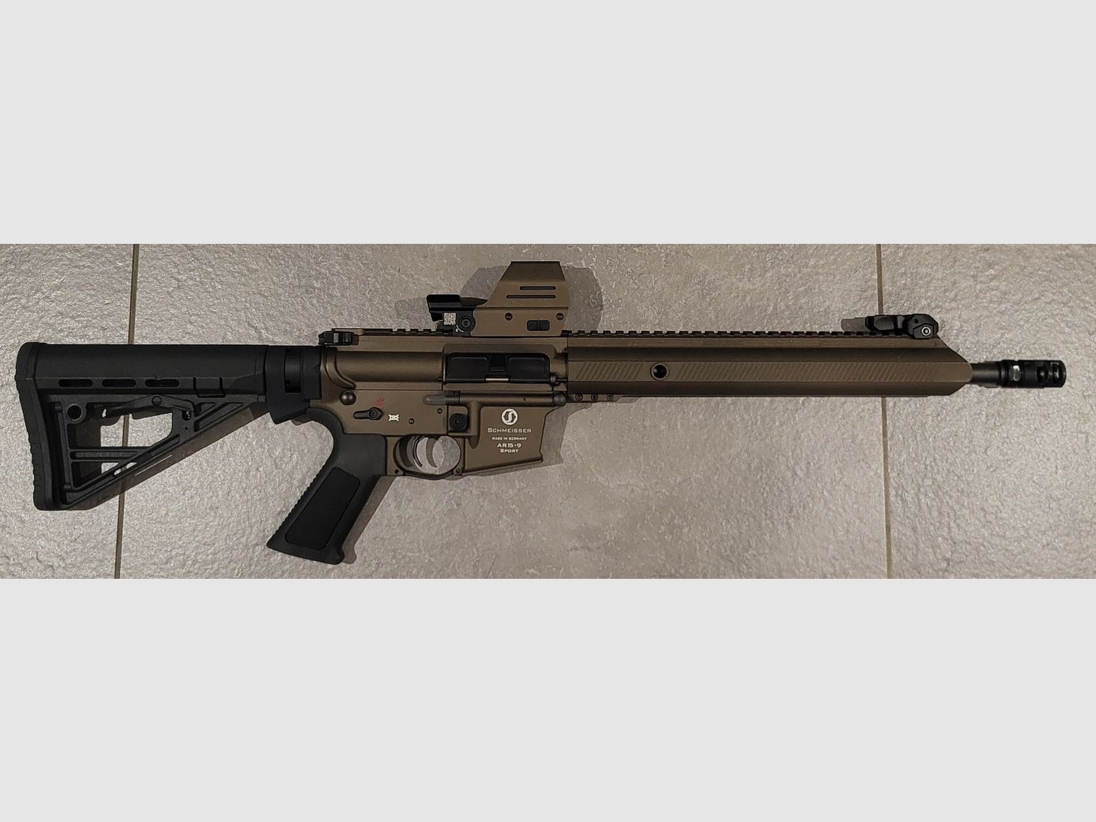 Schmeisser AR15-9 M4FL Burn Bronze - 9mm Luger