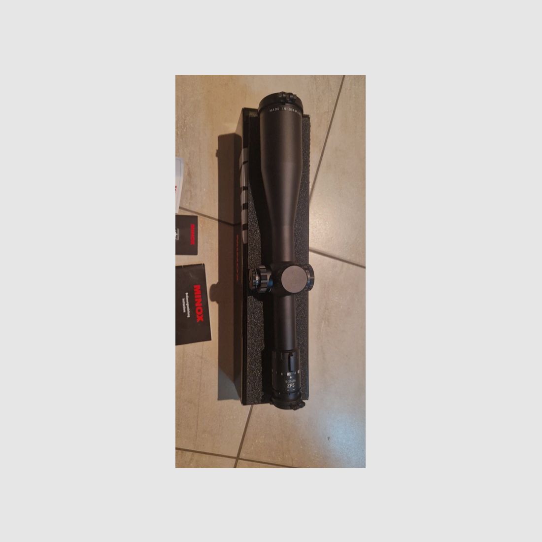 MINOX Zielfernrohr ZP5 5-25x56 Absehen MR5