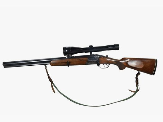 A.W. WOLF SUHL without 7x65R,12/70 double rifle