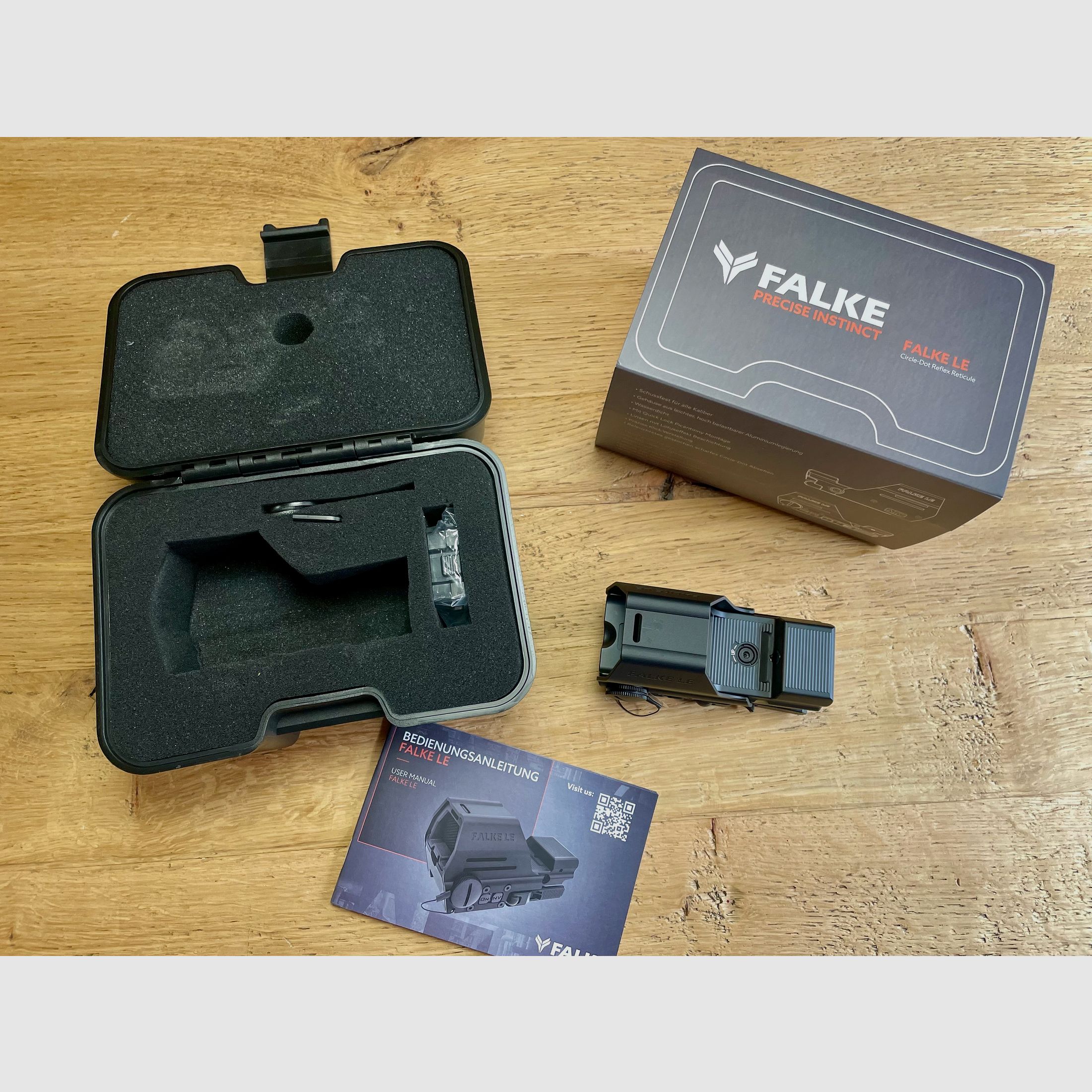 Red Dot FALKE LE Gen. II con funzione di rilascio rapido