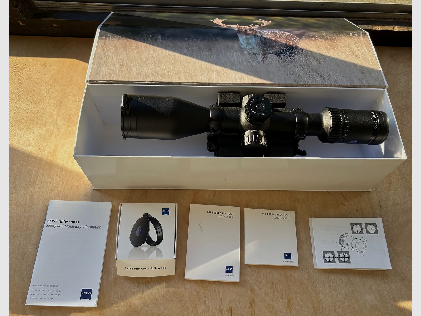 Zeiss V6 2-12x50 with ASV riflescope