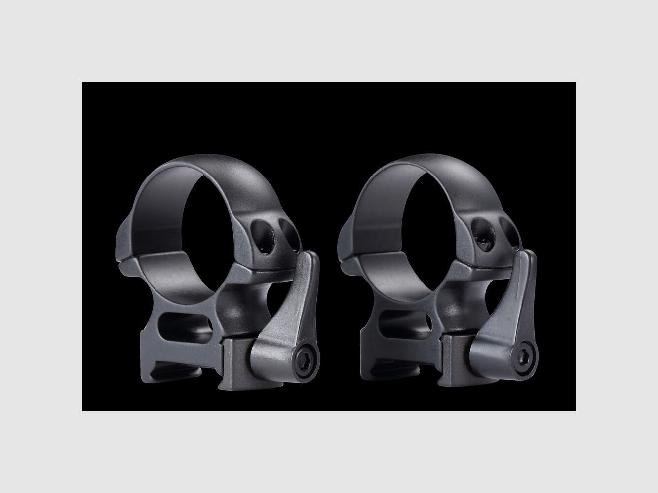 Optisan OPTISAN QRS Gen II - QR Stahl Ringe 30mm - Weaver - High