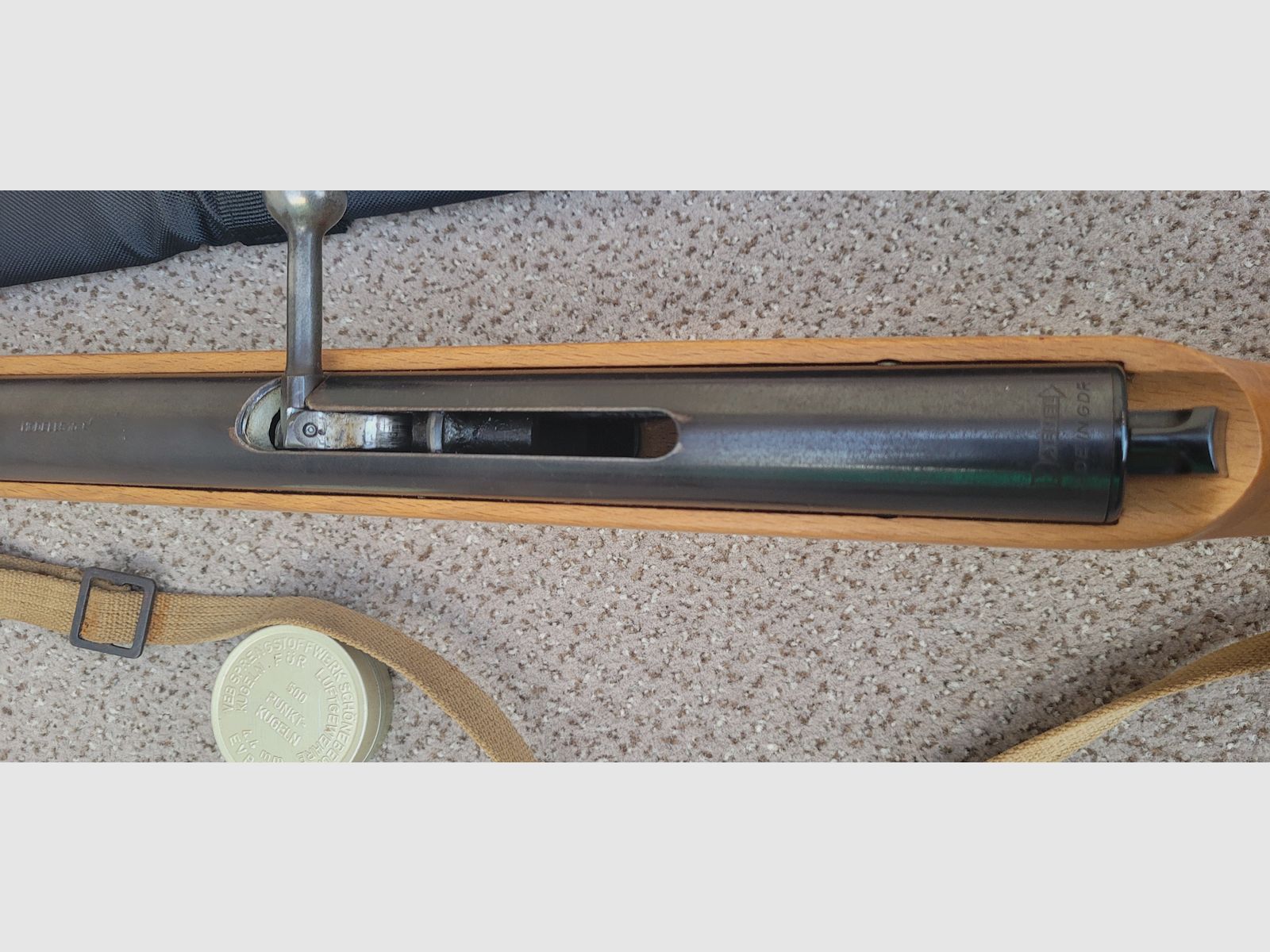 Luftgewehr Haenel 310 mit Magazin