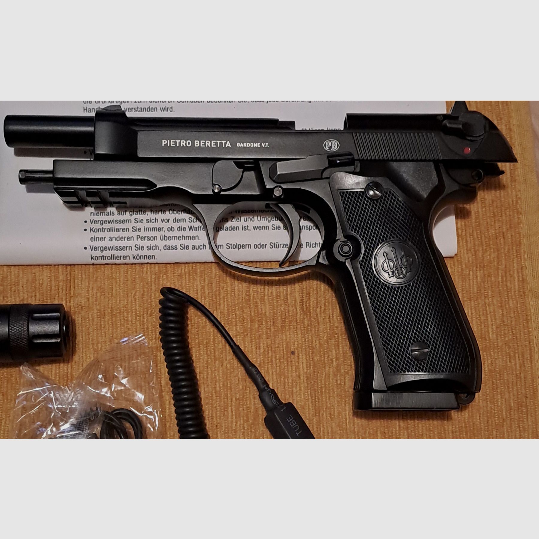 Beretta Mod. 92 A1, CO2, cal. 4,5mm (.177) automatica