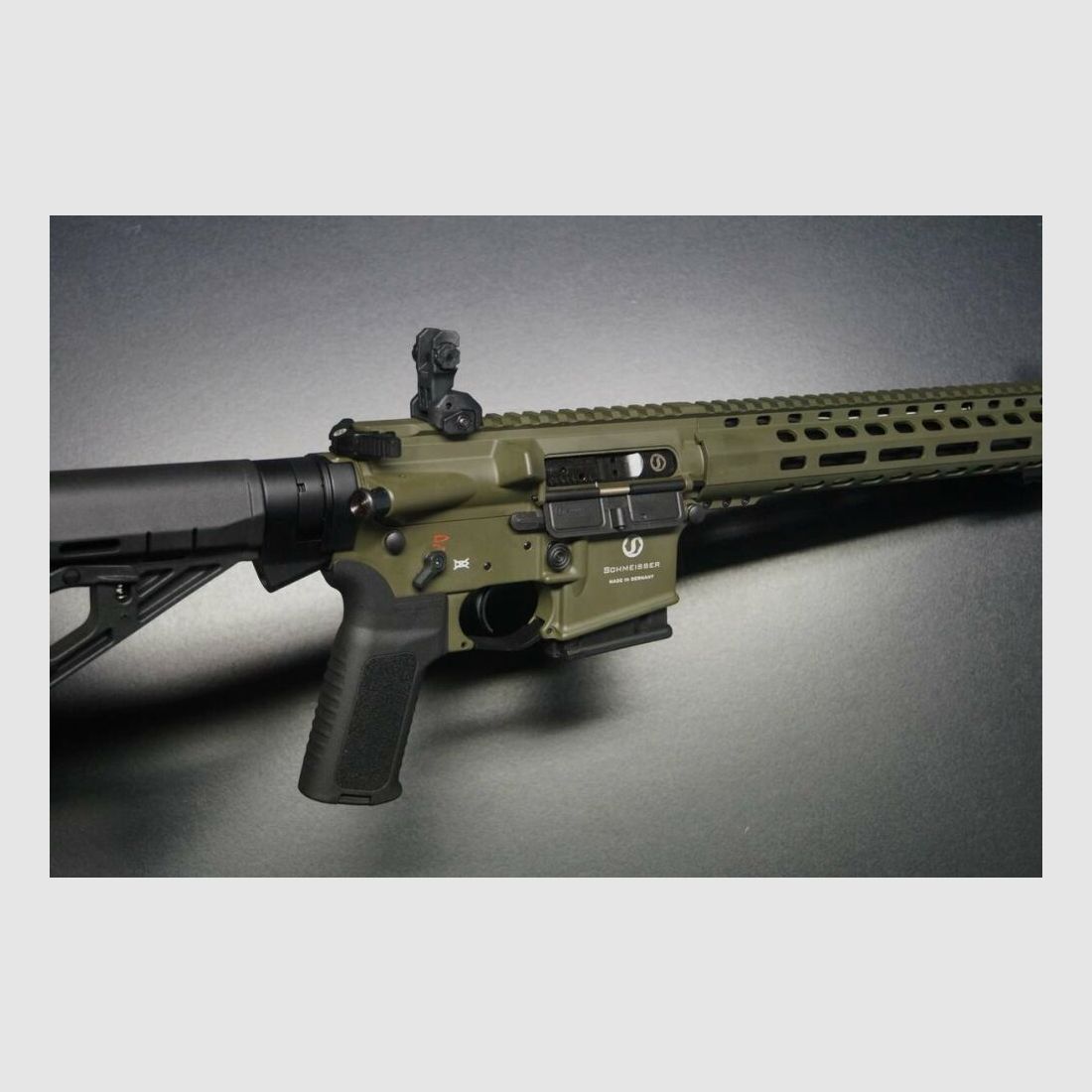 Schmeisser AR15 M4FL Cerakote OD Green 14,5" .223Rem