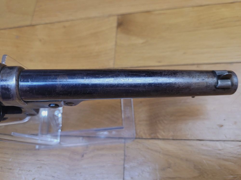 Außergewöhnlicher Starr Revolver Modell 1860 – Militärausführung Kaliber .44 – Einziger Double Action Revolver des Bürgerkriegs – Perfekte Markierungen – 60% seines ursprünglichen blauen Glanzes – Wunderschöne Mechanik und Lauf – Museumsrevolver!, Bild 15 von 22