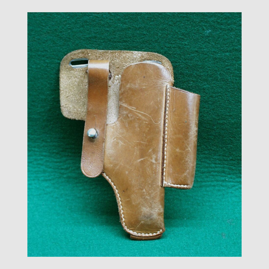 Holster en cuir AKAH D.G.M. pour pistolet