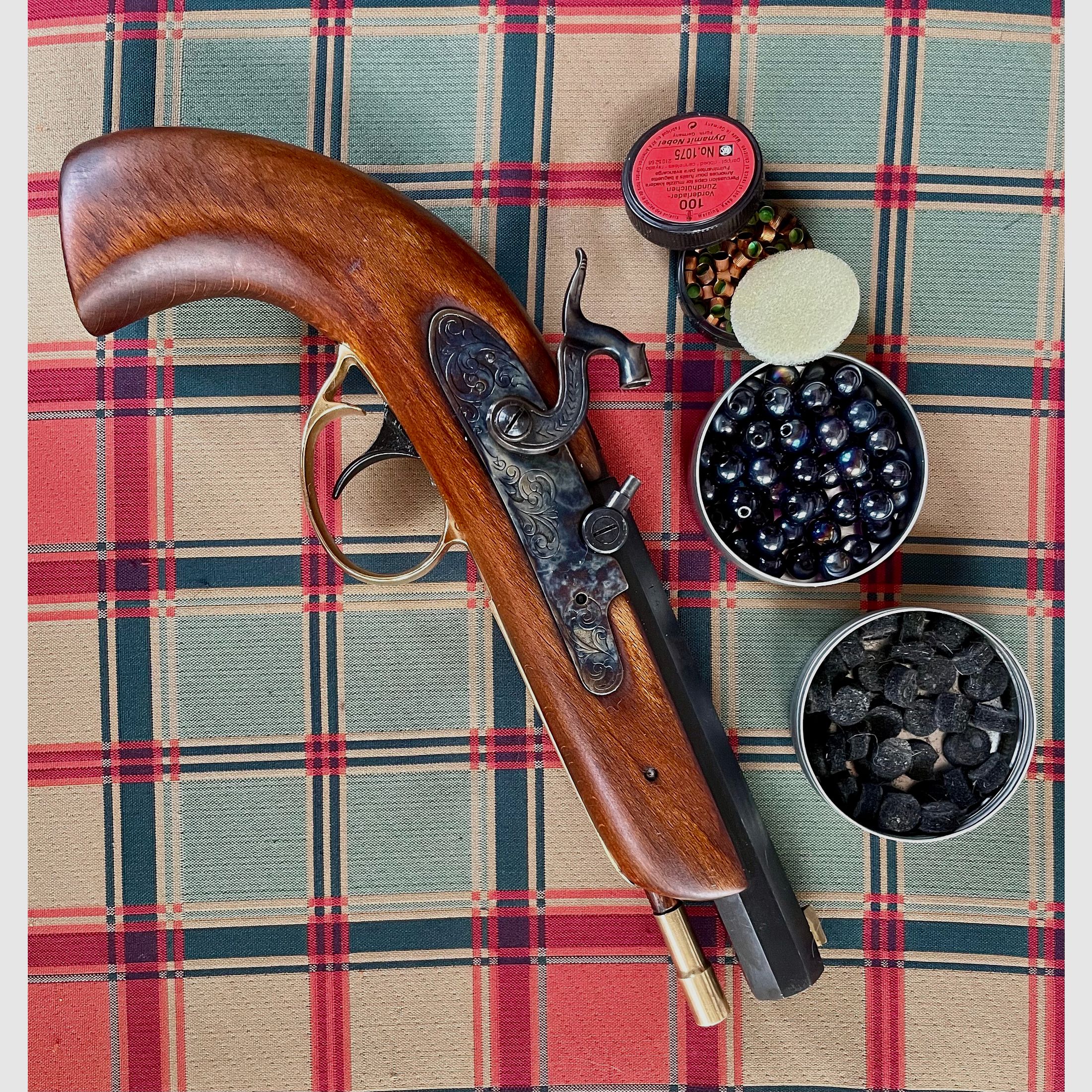 Perkussionspistole  Dikar .45  Blackpowder