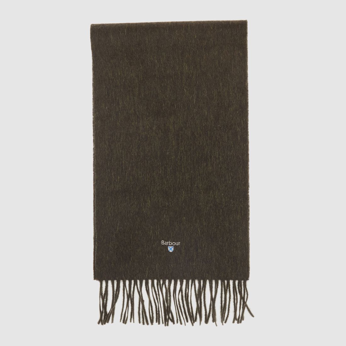 Écharpe Barbour Plain en Laine de Mouton Seaweed