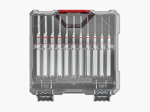 Set de 11 chasse-goupille REAL AVID en ACIER