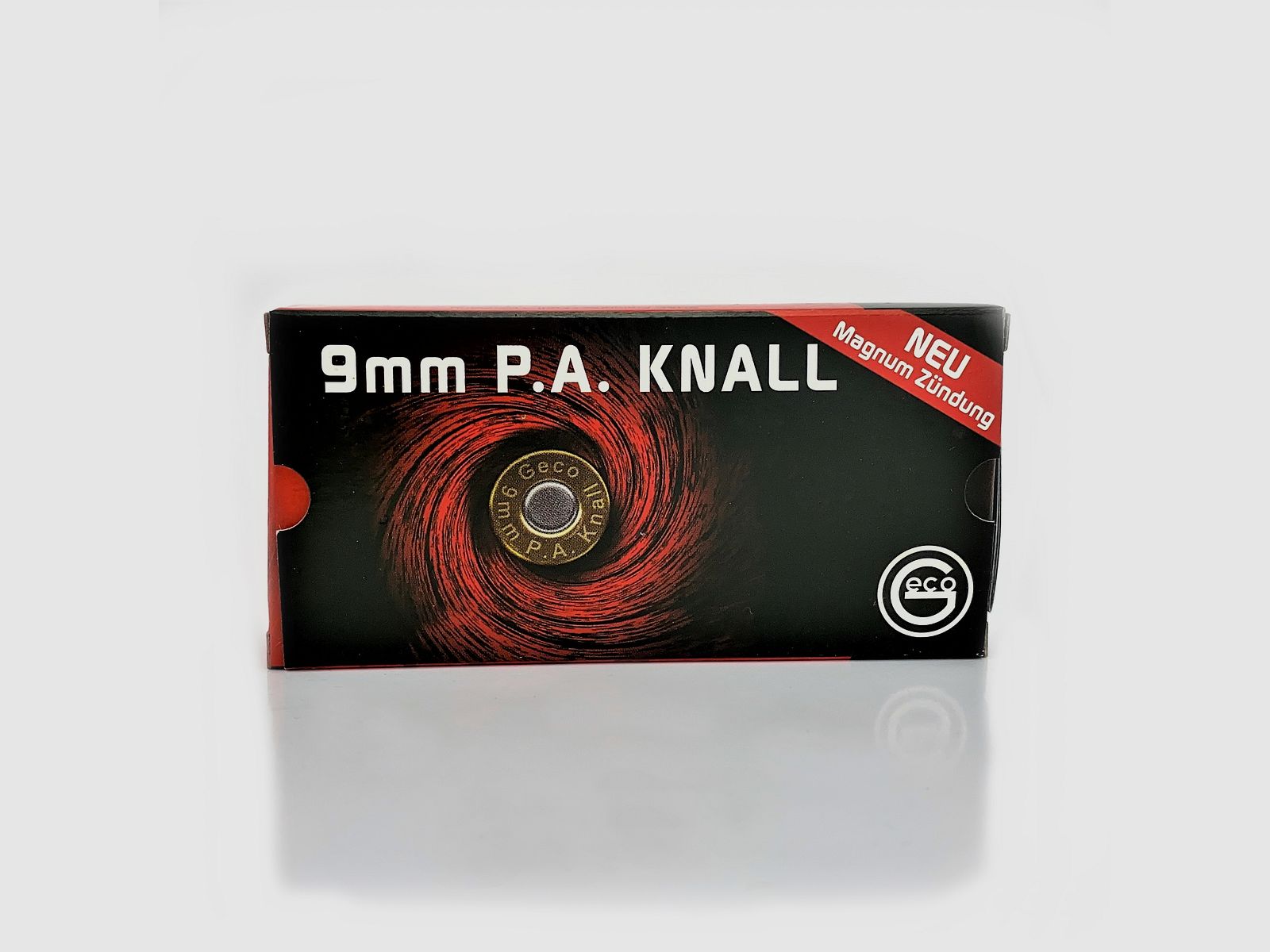 GECO Platzpatronen Kaliber 9 mm P.A.K. - 50 Schuss