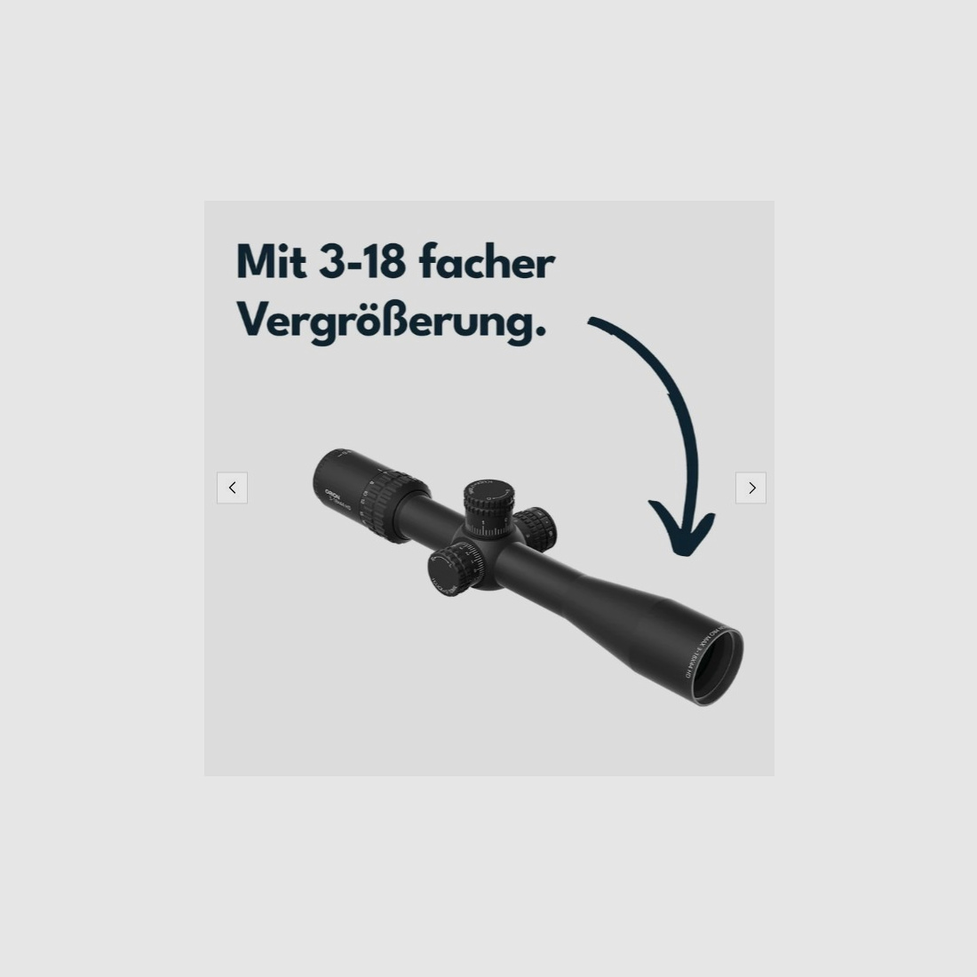 Vector Optics SCFF-49 Orion MAX Zielfernrohr 3-18x44FFP HD - Montage für 21mm Picatinny/Weaver