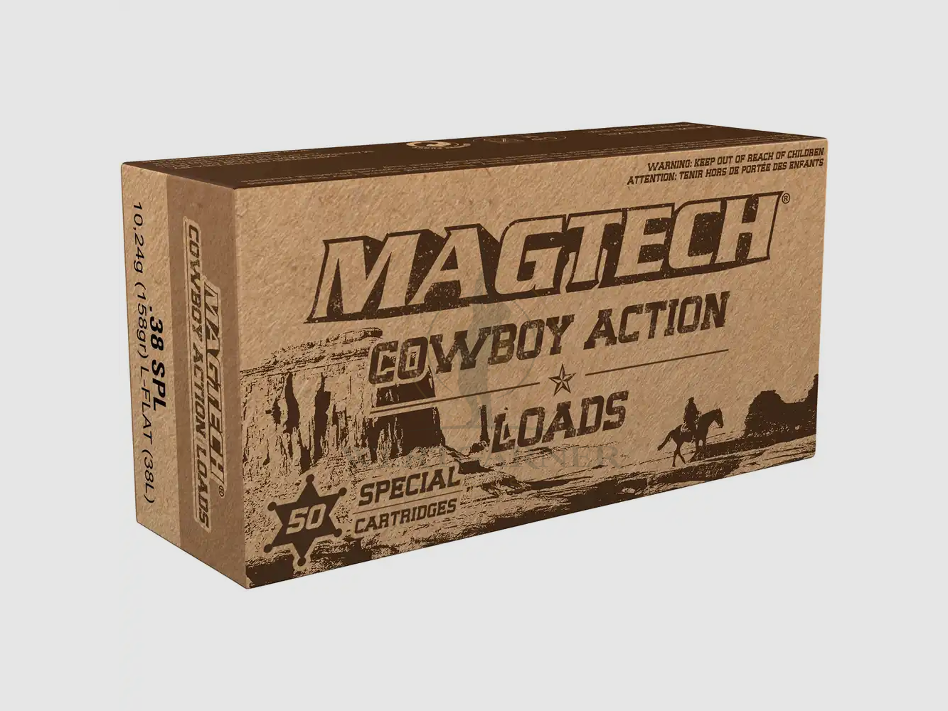 Magtech .38 Special Blei Flachkopf 10,2g/158grs., Bild 1 von 4
