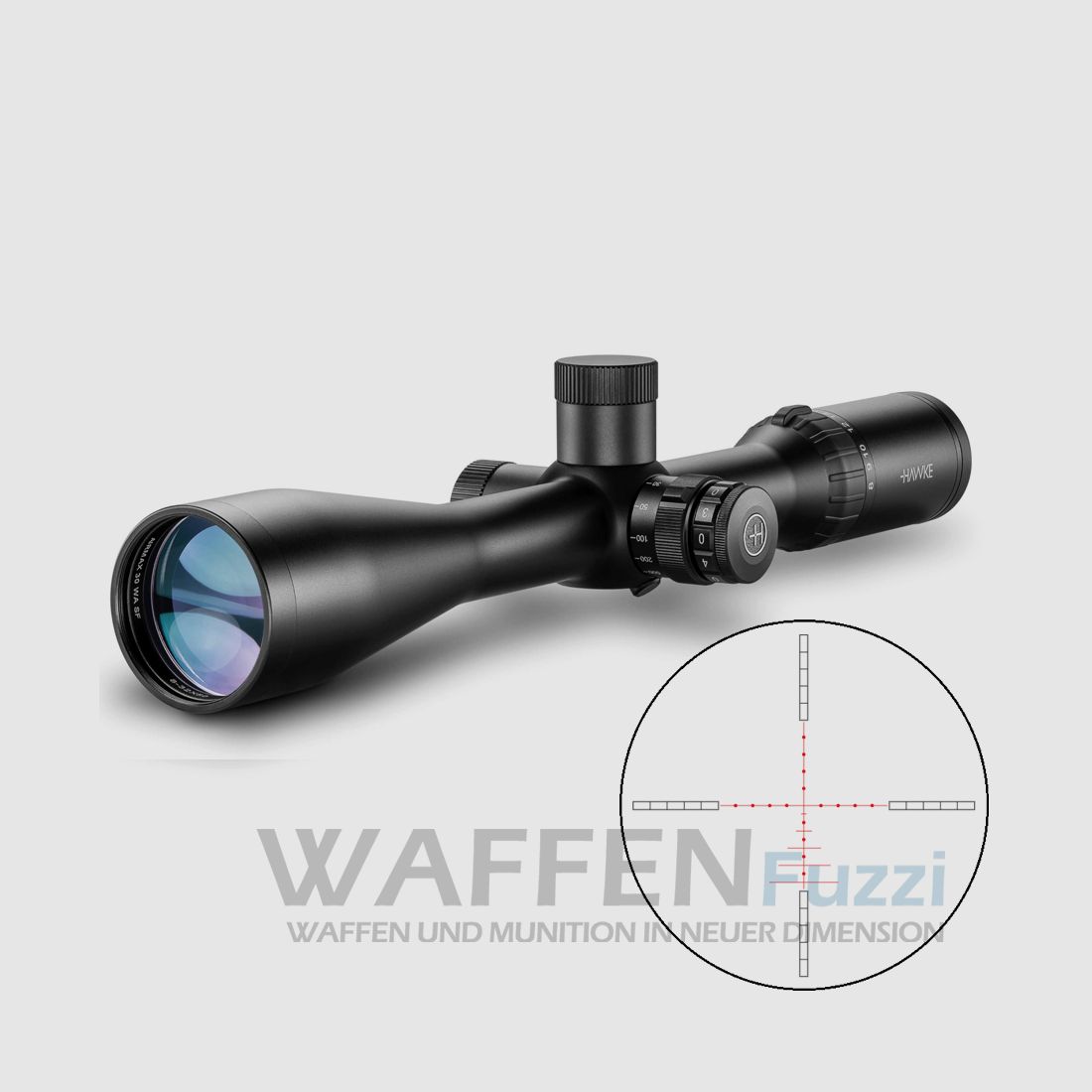 Hawke Airmax 30 WA 8-32x50 SF beleuchtetes AMX Absehen