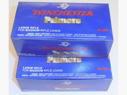 WINCHESTER Primers for MAGNUM Rifles WLRM