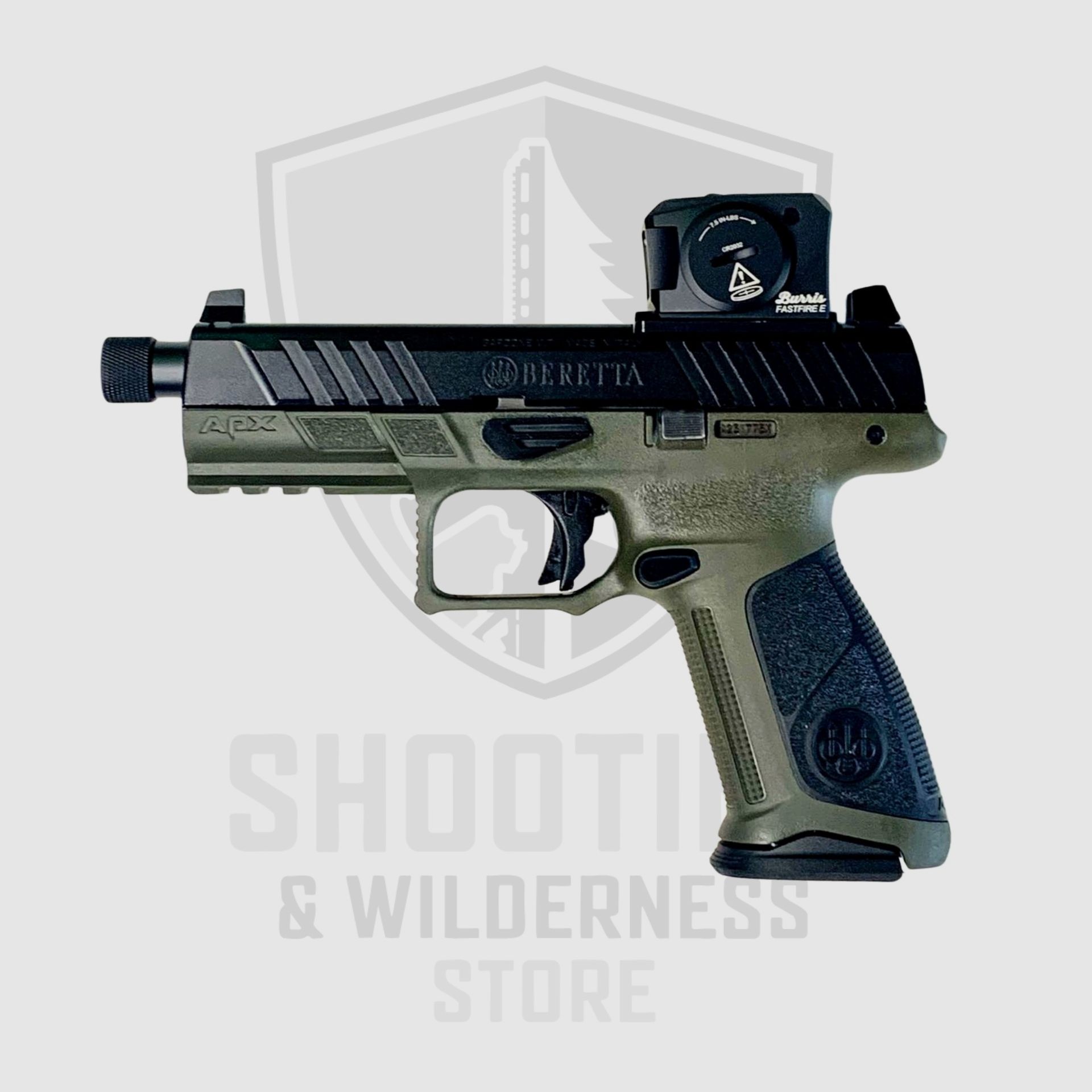 Pistole Beretta APX A1 Tactical mit Burris Fastfire E - Set occ, Bild 2 von 3