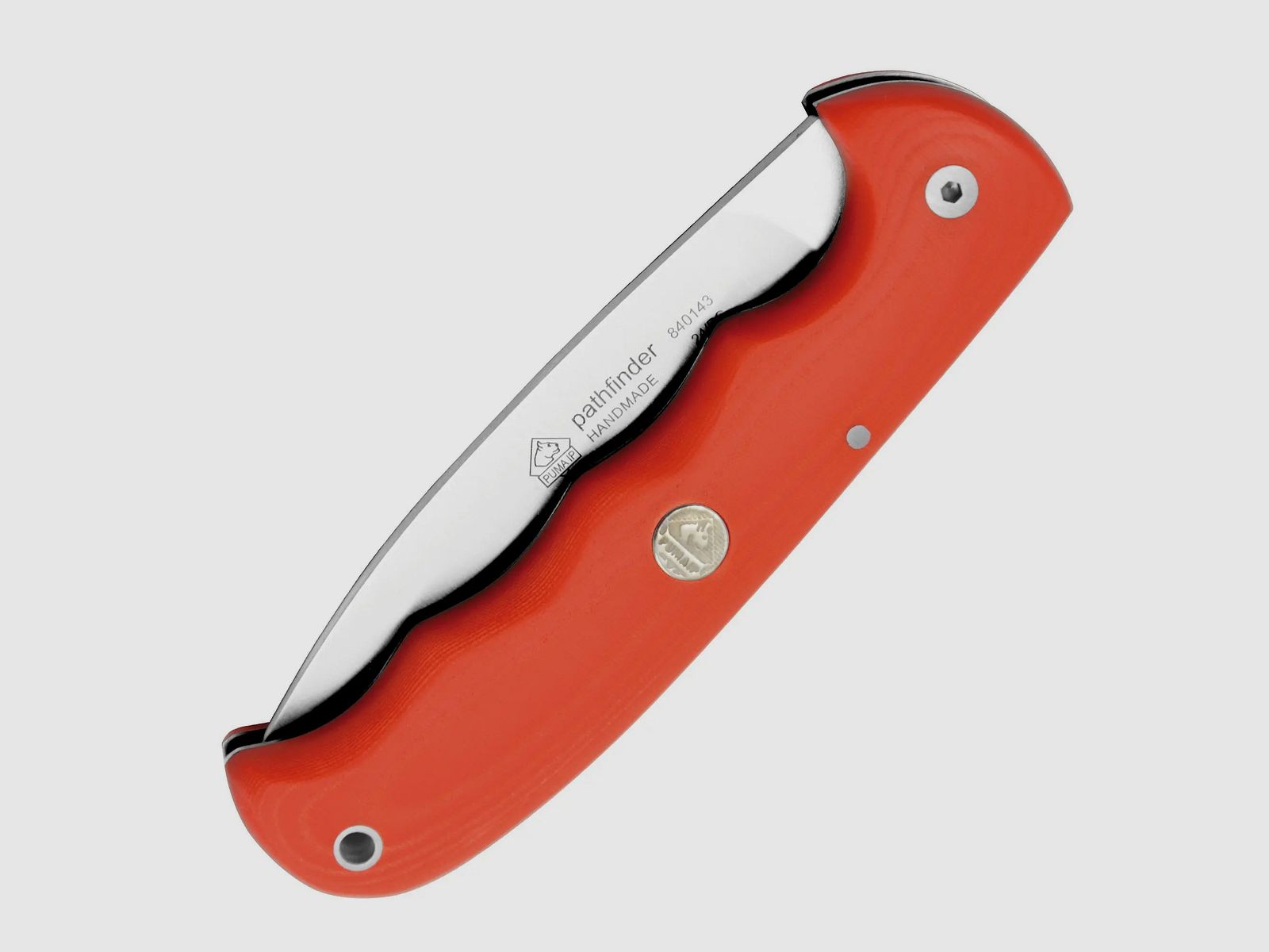PUMA IP pathfinder, orangefarbenes Micarta