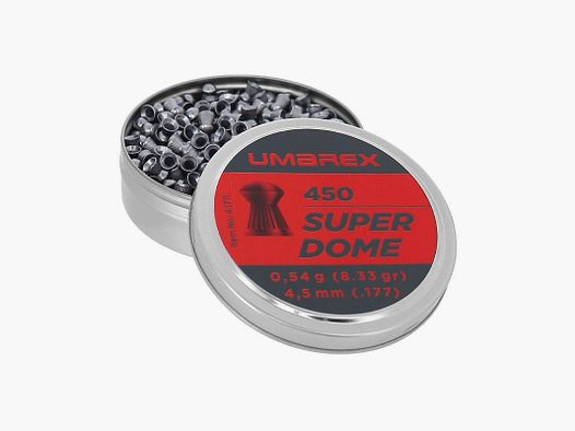 Plombs Super Dome à tête domée x 450 cal. 4.5mm Umarex
